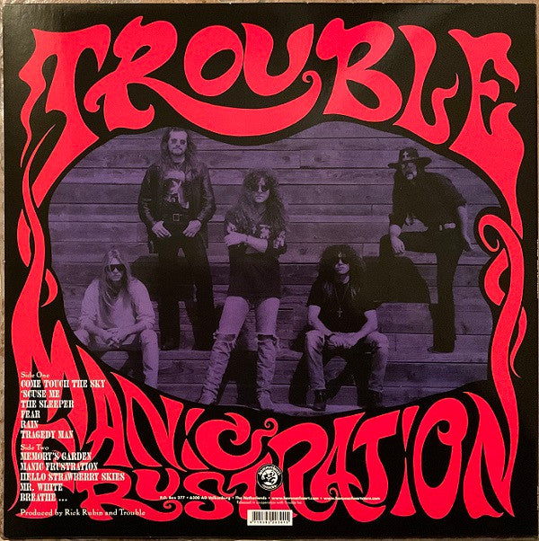 Trouble (5) : Manic Frustration (LP, Album, RE)
