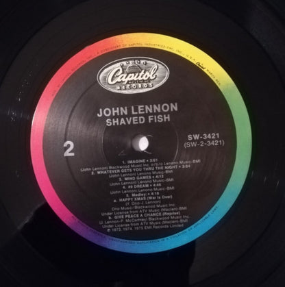 Lennon*, Plastic Ono Band* : Shaved Fish (LP, Comp, RP)