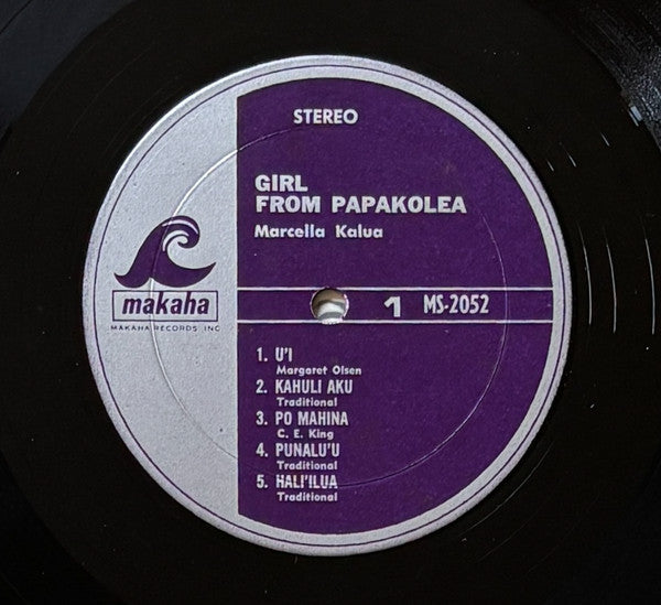Marcella Kalua : Girl From Papakolea (LP, Album)
