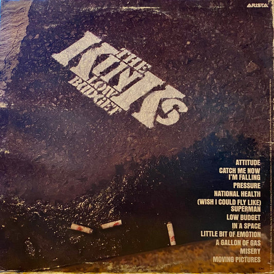 The Kinks : Low Budget (LP, Album, Club, Pit)