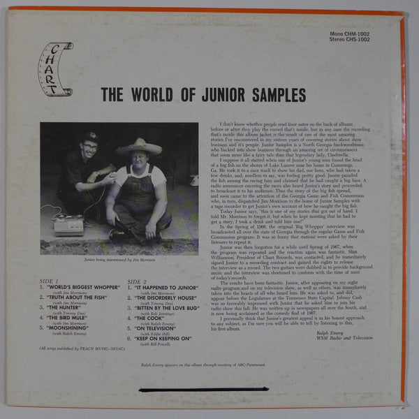 Junior Samples : The World Of Junior Samples (LP, Album)
