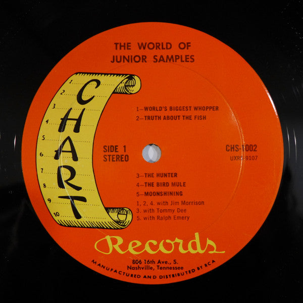 Junior Samples : The World Of Junior Samples (LP, Album)