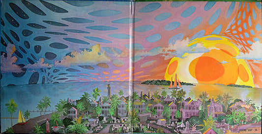 Jimmy Buffett : Living And Dying In 3/4 Time (LP, Album, RP, Pit)