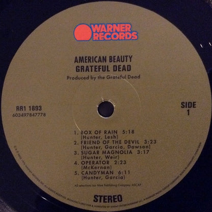 Grateful Dead* : American Beauty (LP, Album, RE, 50t)