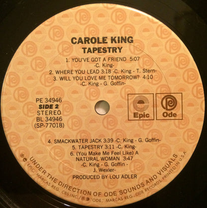 Carole King : Tapestry (LP, Album, RE, Bei)