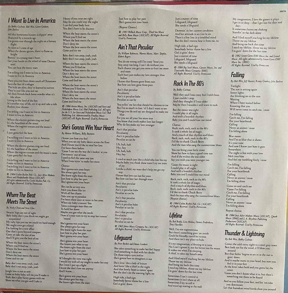 Bobby And The Midnites : Where The Beat Meets The Street (LP, Album, Pit)