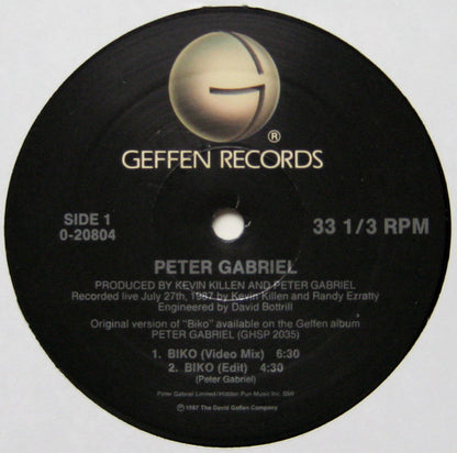 Peter Gabriel : Biko (12", Maxi, Spe)