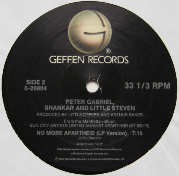 Peter Gabriel : Biko (12", Maxi, Spe)