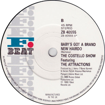 The Costello Show Featuring Confederates* : Don't Let Me Be Misunderstood (7", Single, Mat)