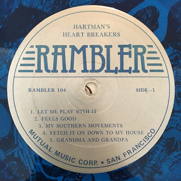 Hartman's Heart Breakers : Give It To Me Daddy! (LP, Comp, Whi)