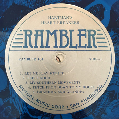 Hartman's Heart Breakers : Give It To Me Daddy! (LP, Comp, Whi)