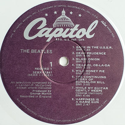 The Beatles : The Beatles (2xLP, Album, Ltd, RE, Whi)
