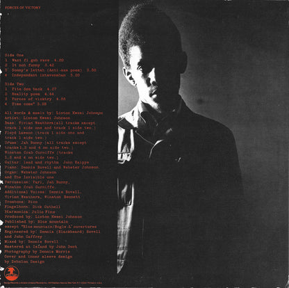 Linton Kwesi Johnson : Forces Of Victory (LP, Album)