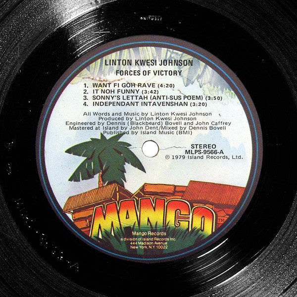 Linton Kwesi Johnson : Forces Of Victory (LP, Album)
