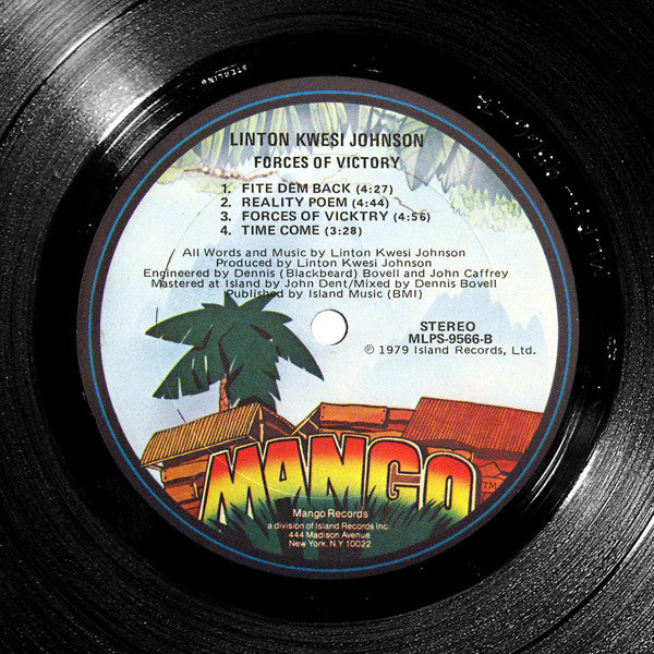 Linton Kwesi Johnson : Forces Of Victory (LP, Album)