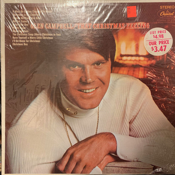 Glen Campbell : That Christmas Feeling (LP, Album, Scr)