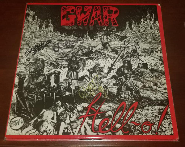 Gwar : Hell-O! (LP, Album, Red)