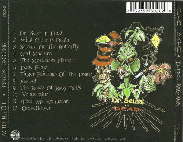 Acid Bath : Demos: 1993-1996 (CD, Comp)