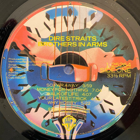 Dire Straits : Brothers In Arms (LP, Album, All)