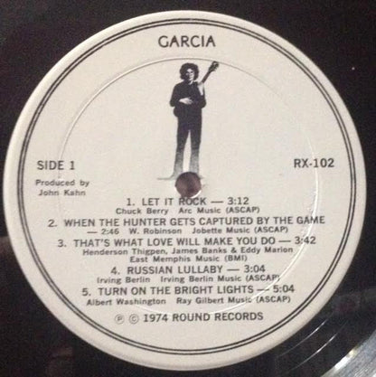 Jerry Garcia : Garcia (LP, Album, San)