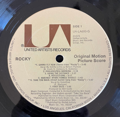 Bill Conti : Rocky - Original Motion Picture Score (LP, Album, San)