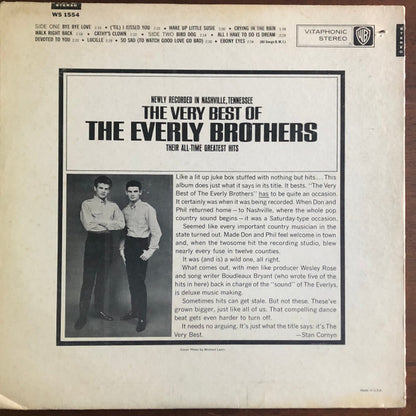 The Everly Brothers* : The Very Best Of The Everly Brothers (LP, Album, RP, Pit)