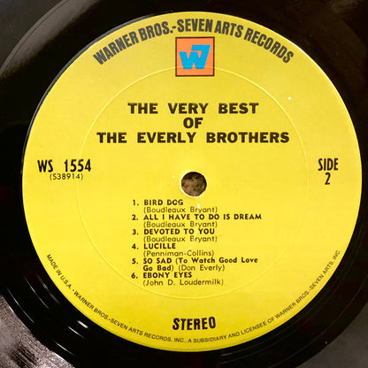 The Everly Brothers* : The Very Best Of The Everly Brothers (LP, Album, RP, Pit)