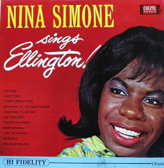 Nina Simone : Nina Simone Sings Ellington (LP, Mono)