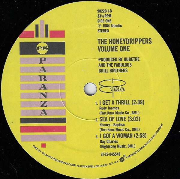 The Honeydrippers : Volume One (12", Blo)
