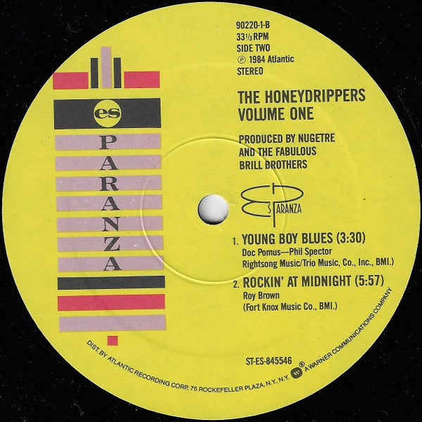 The Honeydrippers : Volume One (12", Blo)