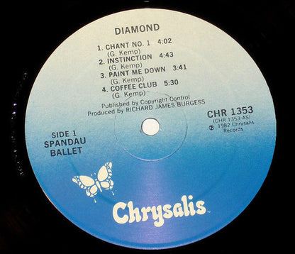 Spandau Ballet : Diamond (LP, Album, PRC)
