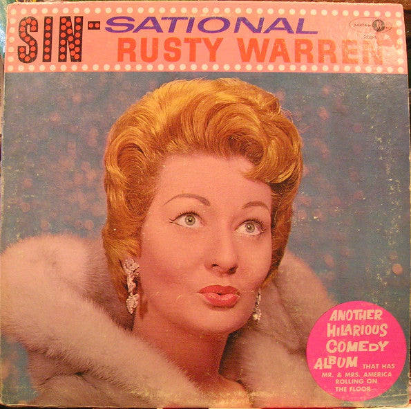 Rusty Warren : Sinsational (LP, Album, Mono, 'Lo)
