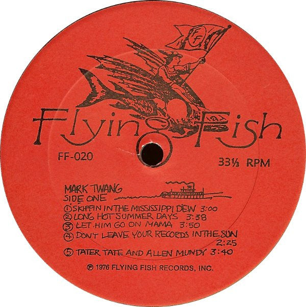 John Hartford : Mark Twang (LP, Album, All)