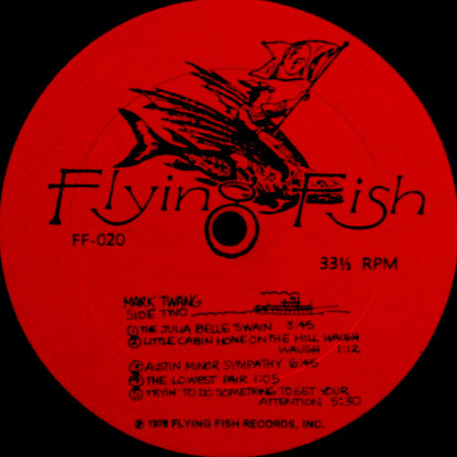 John Hartford : Mark Twang (LP, Album, All)