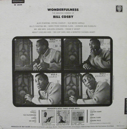 Bill Cosby : Wonderfulness (LP, Album, Mono)
