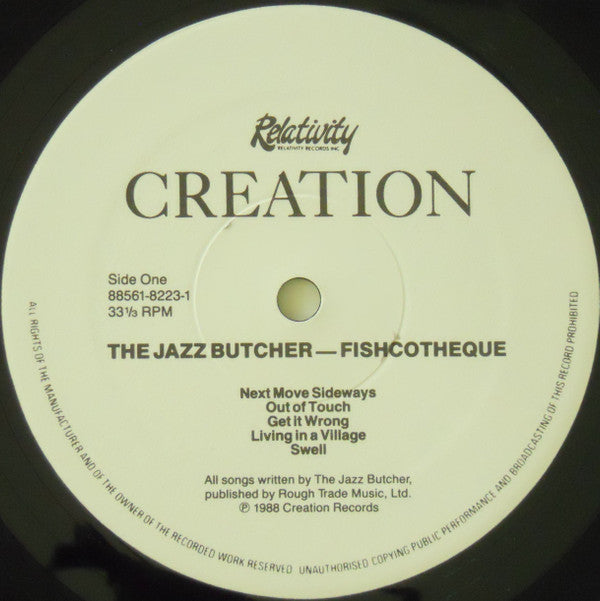 The Jazz Butcher : Fishcotheque (LP, Album)