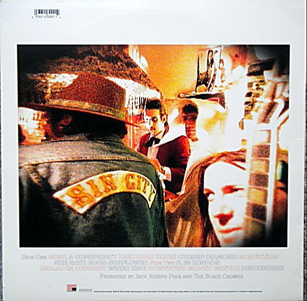 The Black Crowes : Amorica. (LP, Album, Whi)