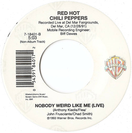 Red Hot Chili Peppers : Soul To Squeeze (7")