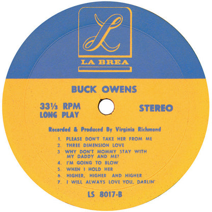 Buck Owens : Buck Owens (LP, Album)