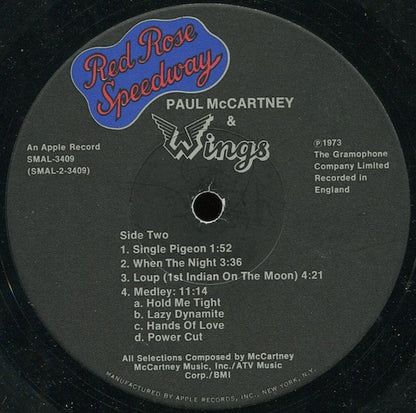 Paul McCartney & Wings* : Red Rose Speedway (LP, Album, Win)