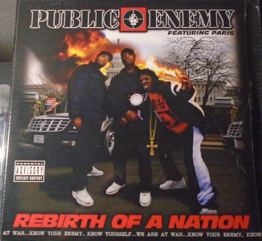 Public Enemy Featuring Paris (2) : Rebirth Of A Nation (2xLP, Album, RE)