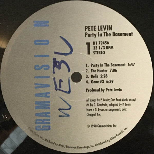 Pete Levin : Party In The Basement (LP, Album, Rai)