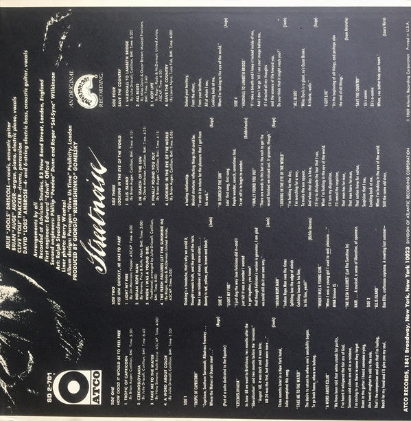 Julie Driscoll, Brian Auger & The Trinity : Streetnoise (2xLP, Album, PR,)