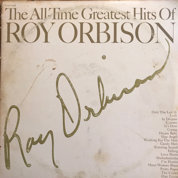 Roy Orbison : The All-Time Greatest Hits Of Roy Orbison (2xLP, Comp, San)