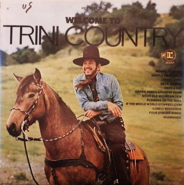 Trini Lopez : Welcome To Trini Country (LP, Album, US)