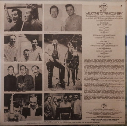 Trini Lopez : Welcome To Trini Country (LP, Album, US)