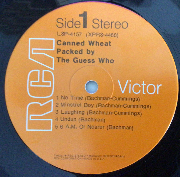 The Guess Who : Canned Wheat (LP, Album, RE, Ind)