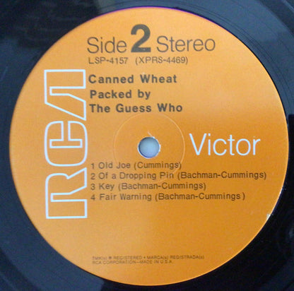 The Guess Who : Canned Wheat (LP, Album, RE, Ind)