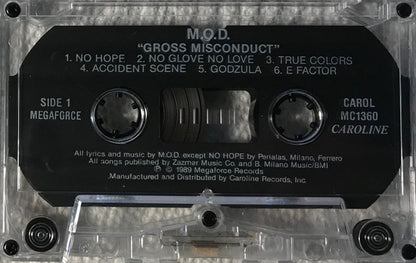 M.O.D.* : Gross Misconduct (Cass, Album)