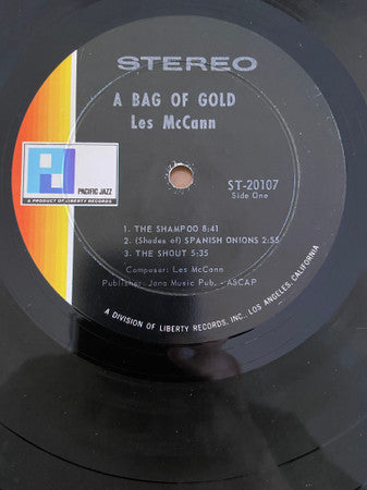 Les McCann : A Bag Of Gold (LP, Gat)